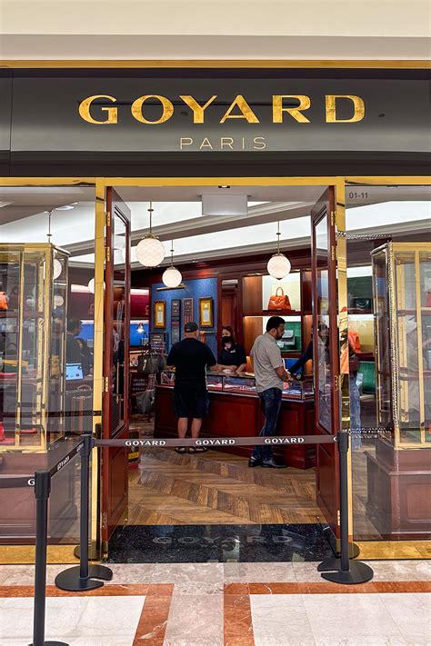 goyard singapore price list|goyard singapore airport.